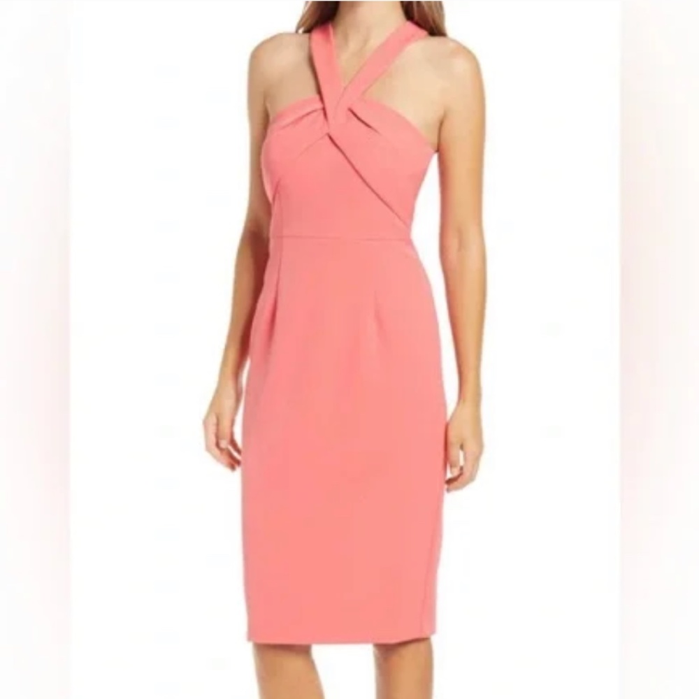 NWOT Women's Vince Camuto Halter Neck Sleeveless Dress - Size 14